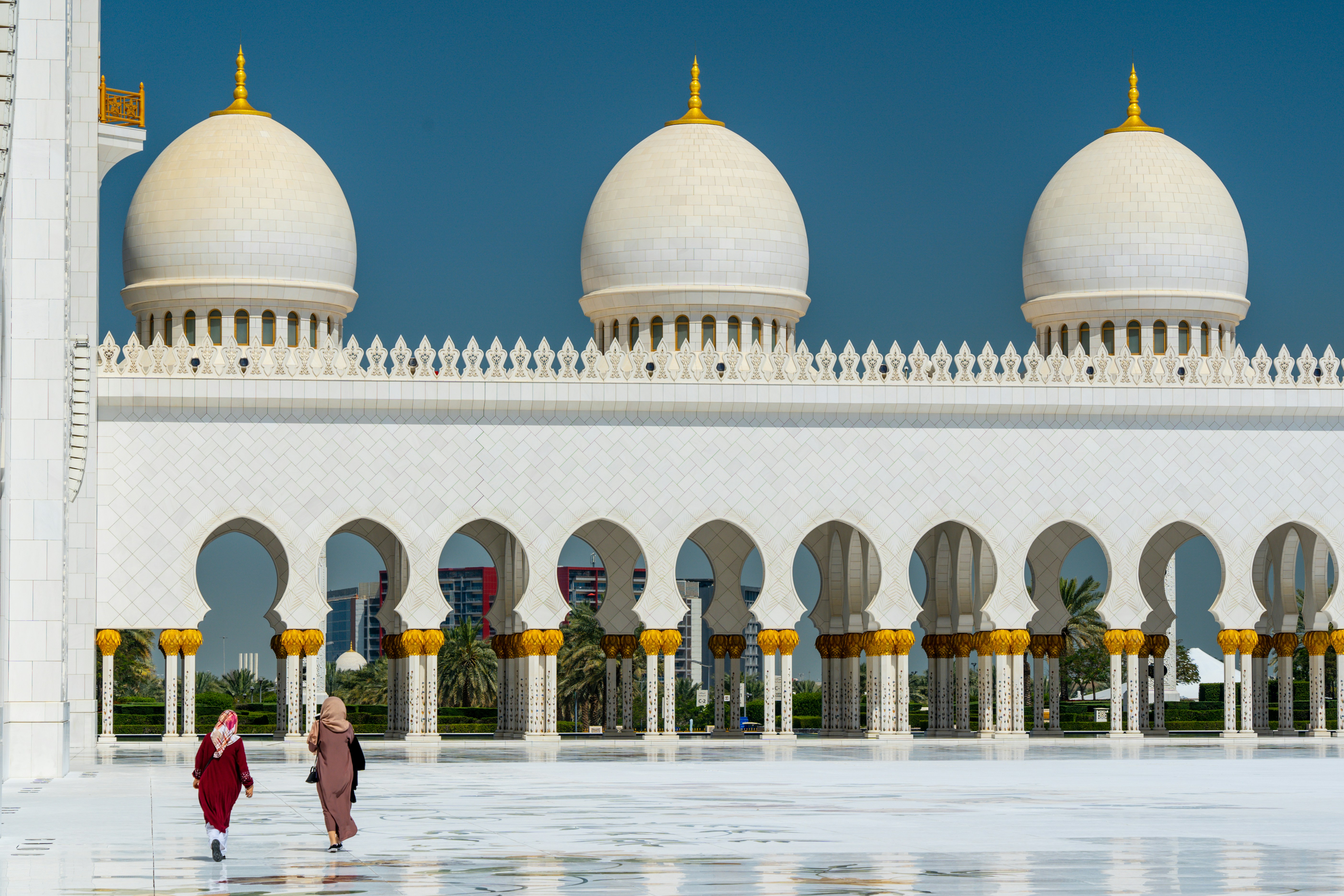 White mosque